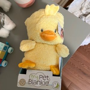 My pet blankie- duck